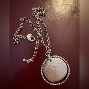 Elegant Silver Pendant Necklace
